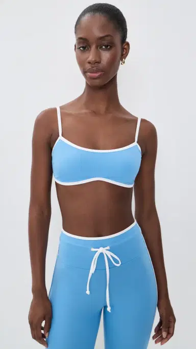 Year of Ours port Monica Bra port Blue/White | Thumbnail 2 Year of Ours port Monica Bra port Blue/White | Thumbnail 2