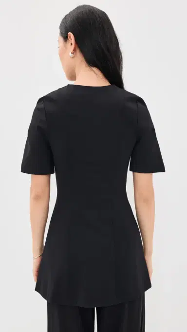 Aligne Poppy Ponte Tunic Black 8 | Thumbnail 3 Aligne Poppy Ponte Tunic Black 8 | Thumbnail 3