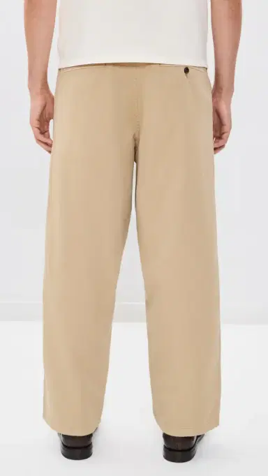 Corridor Wide Twill Pants Tan | Thumbnail 3 Corridor Wide Twill Pants Tan | Thumbnail 3