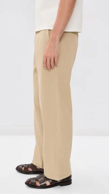 Corridor Wide Twill Pants Tan | Thumbnail 4 Corridor Wide Twill Pants Tan | Thumbnail 4