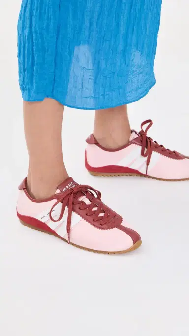 Marc Jacobs The 0 Bleecker Runner Sneakers Strawberry Multi | Thumbnail 3 Marc Jacobs The 0 Bleecker Runner Sneakers Strawberry Multi | Thumbnail 3