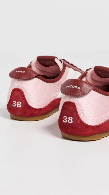 Marc Jacobs The 0 Bleecker Runner Sneakers Strawberry Multi | Thumbnail 4 Marc Jacobs The 0 Bleecker Runner Sneakers Strawberry Multi | Thumbnail 4