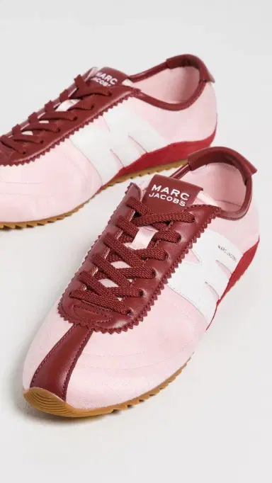 Marc Jacobs The 0 Bleecker Runner Sneakers Strawberry Multi | Thumbnail 5 Marc Jacobs The 0 Bleecker Runner Sneakers Strawberry Multi | Thumbnail 5