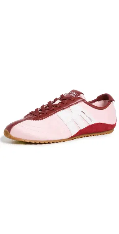 Marc Jacobs The 0 Bleecker Runner Sneakers Strawberry Multi | Thumbnail 1 Marc Jacobs The 0 Bleecker Runner Sneakers Strawberry Multi | Thumbnail 1