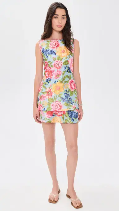 La Maregold Celeste Mini Skirt ky Garden ymphony | Thumbnail 5 La Maregold Celeste Mini Skirt ky Garden ymphony | Thumbnail 5