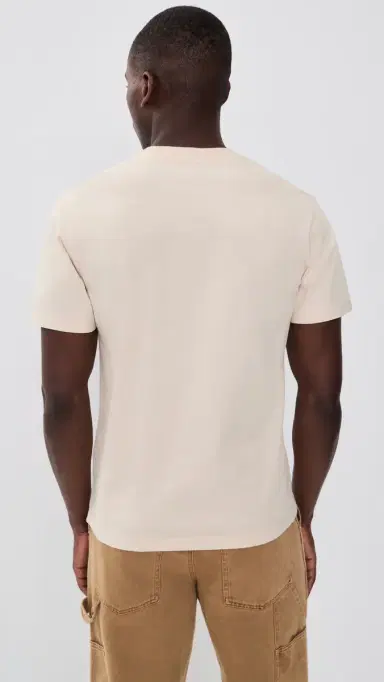 Quiet Golf Randolph Tee Taupe | Thumbnail 3 Quiet Golf Randolph Tee Taupe | Thumbnail 3