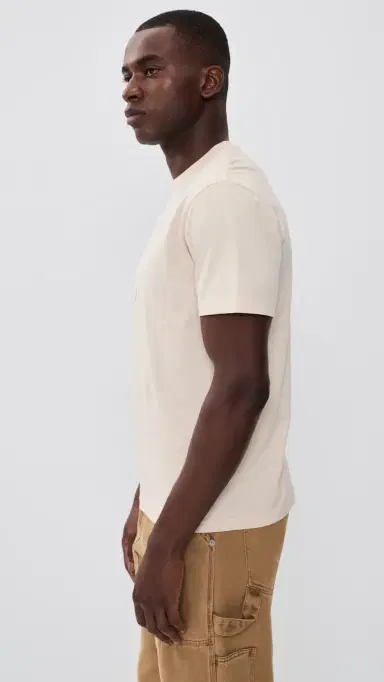 Quiet Golf Randolph Tee Taupe | Thumbnail 4 Quiet Golf Randolph Tee Taupe | Thumbnail 4