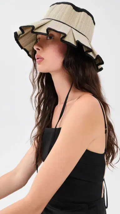 Lorna Murray Packable traw Hat Antibes | Thumbnail 3 Lorna Murray Packable traw Hat Antibes | Thumbnail 3