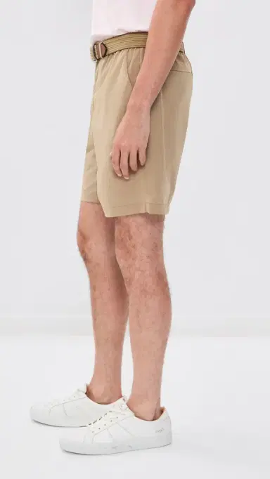 Quiet Golf Tech Nylon Shorts 6.75 Taupe | Thumbnail 4 Quiet Golf Tech Nylon Shorts 6.75 Taupe | Thumbnail 4