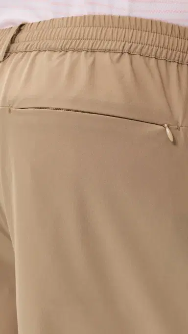 Quiet Golf Tech Nylon Shorts 6.75 Taupe | Thumbnail 6 Quiet Golf Tech Nylon Shorts 6.75 Taupe | Thumbnail 6