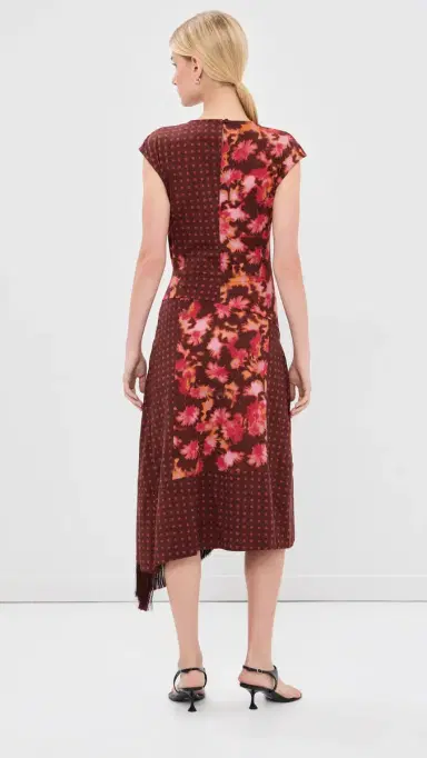 3.1 Phillip Lim Desert Flower Twist Dress Rust ulti | Thumbnail 3 3.1 Phillip Lim Desert Flower Twist Dress Rust ulti | Thumbnail 3