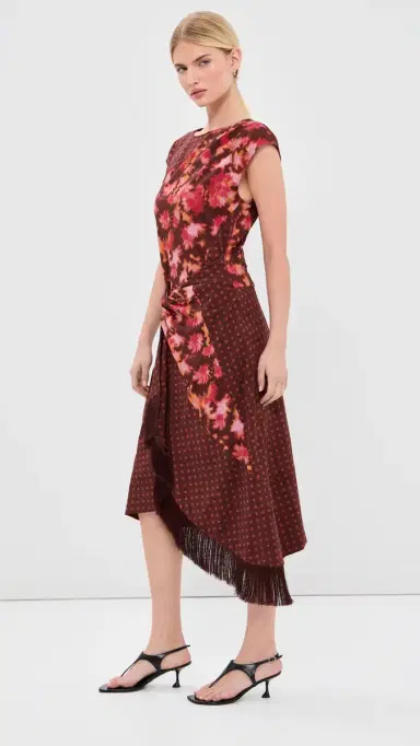 3.1 Phillip Lim Desert Flower Twist Dress Rust ulti | Thumbnail 4 3.1 Phillip Lim Desert Flower Twist Dress Rust ulti | Thumbnail 4