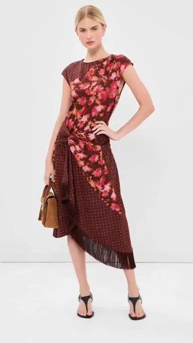 3.1 Phillip Lim Desert Flower Twist Dress Rust ulti | Thumbnail 5 3.1 Phillip Lim Desert Flower Twist Dress Rust ulti | Thumbnail 5