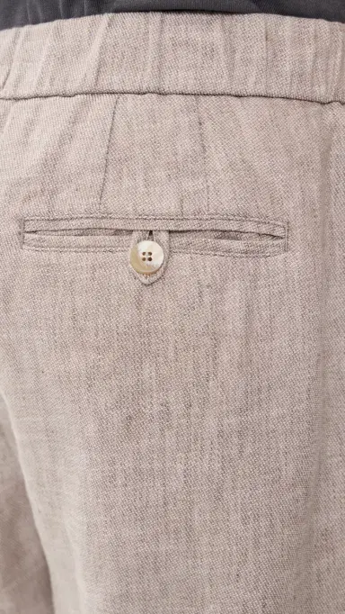 Frescobol Carioca Oscar Linen Chino Pants Light Brown | Thumbnail 6 Frescobol Carioca Oscar Linen Chino Pants Light Brown | Thumbnail 6