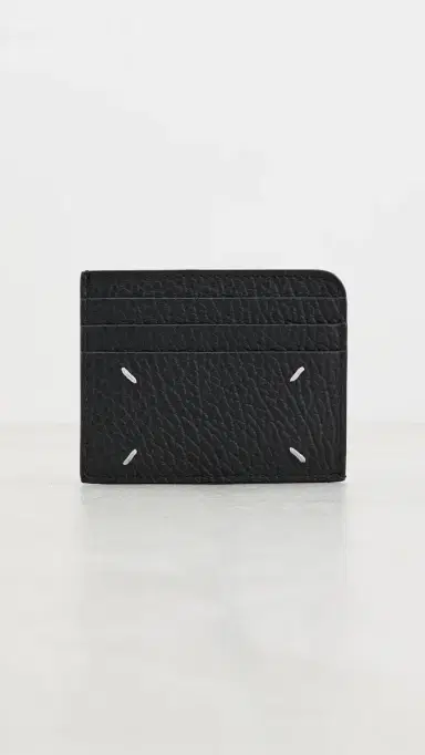 Maison Margiela Grainy Leather 6CC Card Case Black One Size | Thumbnail 2 Maison Margiela Grainy Leather 6CC Card Case Black One Size | Thumbnail 2