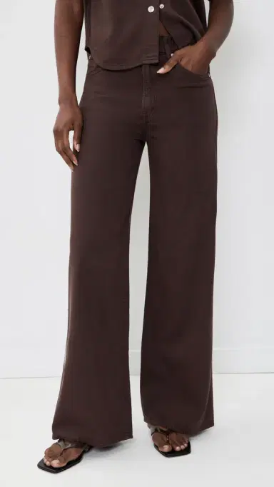 Madewell The Ultimate Airy Denim Wide-Leg Jeans Cocoa | Thumbnail 2 Madewell The Ultimate Airy Denim Wide-Leg Jeans Cocoa | Thumbnail 2