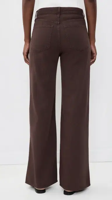 Madewell The Ultimate Airy Denim Wide-Leg Jeans Cocoa | Thumbnail 3 Madewell The Ultimate Airy Denim Wide-Leg Jeans Cocoa | Thumbnail 3