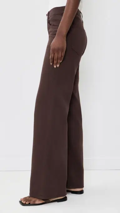 Madewell The Ultimate Airy Denim Wide-Leg Jeans Cocoa | Thumbnail 4 Madewell The Ultimate Airy Denim Wide-Leg Jeans Cocoa | Thumbnail 4