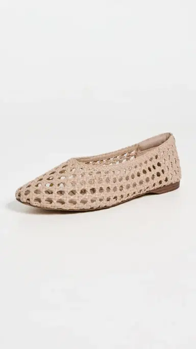 Sam Edelman Shira Woven Flats Ivory 9 | Thumbnail 2 Sam Edelman Shira Woven Flats Ivory 9 | Thumbnail 2