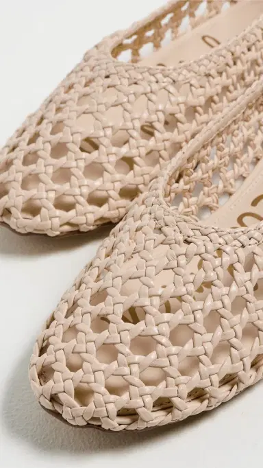 Sam Edelman Shira Woven Flats Ivory 9 | Thumbnail 6 Sam Edelman Shira Woven Flats Ivory 9 | Thumbnail 6