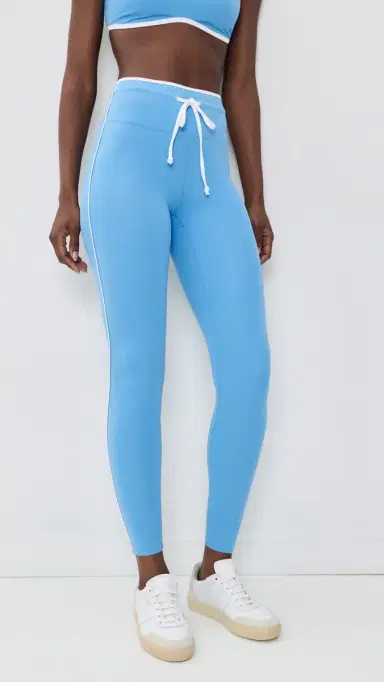 Year of Ours port print 7/8 Leggings port Blue/White | Thumbnail 2 Year of Ours port print 7/8 Leggings port Blue/White | Thumbnail 2