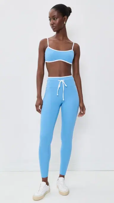 Year of Ours port print 7/8 Leggings port Blue/White | Thumbnail 5 Year of Ours port print 7/8 Leggings port Blue/White | Thumbnail 5