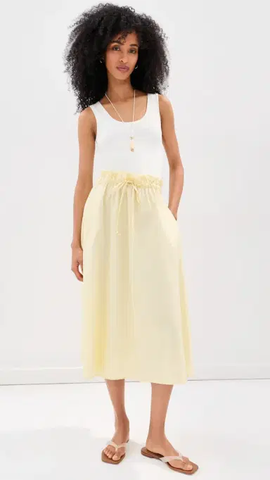 LE BOP Alexia Midi Dress /Butter | Thumbnail 2 LE BOP Alexia Midi Dress /Butter | Thumbnail 2