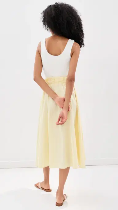 LE BOP Alexia Midi Dress /Butter | Thumbnail 3 LE BOP Alexia Midi Dress /Butter | Thumbnail 3