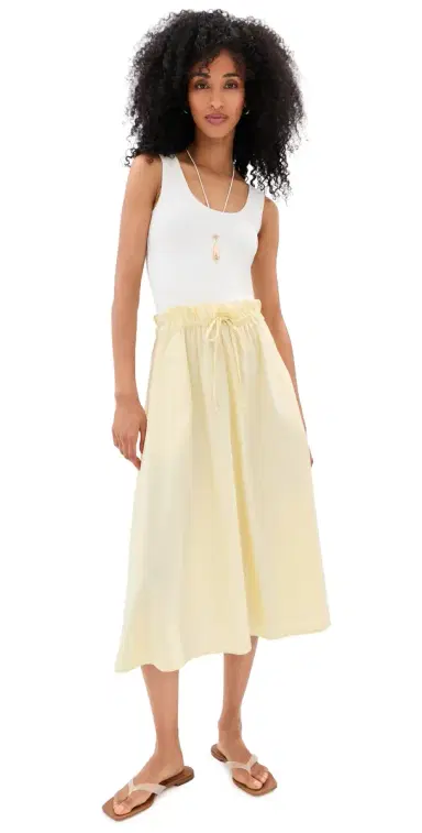 LE BOP Alexia Midi Dress /Butter | Thumbnail 1 LE BOP Alexia Midi Dress /Butter | Thumbnail 1