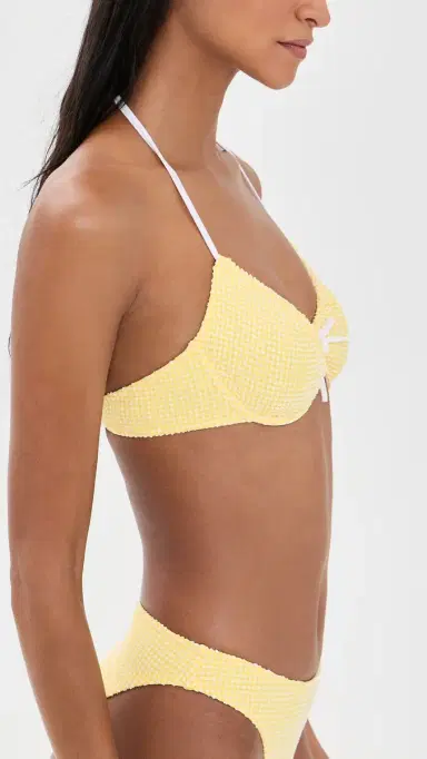 Solid & Striped The Lolita Bikini Top Citrina | Thumbnail 4 Solid & Striped The Lolita Bikini Top Citrina | Thumbnail 4