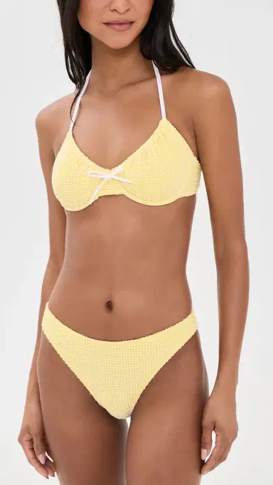 Solid & Striped The Lolita Bikini Top Citrina | Thumbnail 5 Solid & Striped The Lolita Bikini Top Citrina | Thumbnail 5