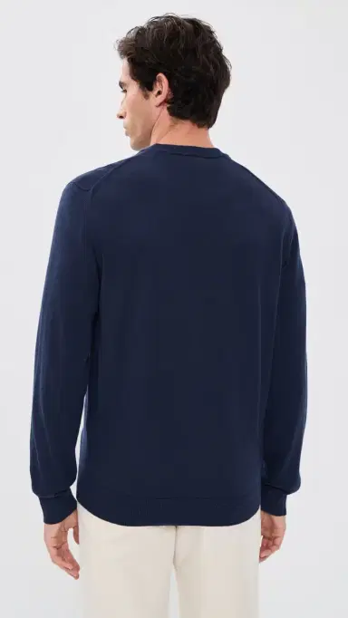 Lacoste Cotton Crew Neck Sweater | Thumbnail 3 Lacoste Cotton Crew Neck Sweater | Thumbnail 3