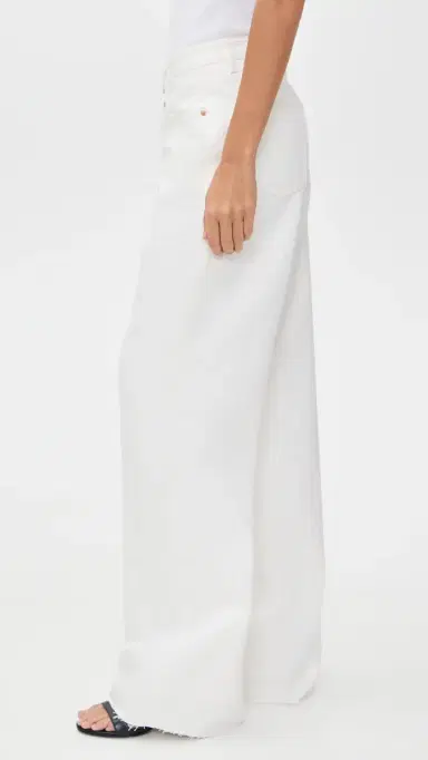 PARKE Low Rise Baggy Jeans Wht | Thumbnail 4 PARKE Low Rise Baggy Jeans Wht | Thumbnail 4