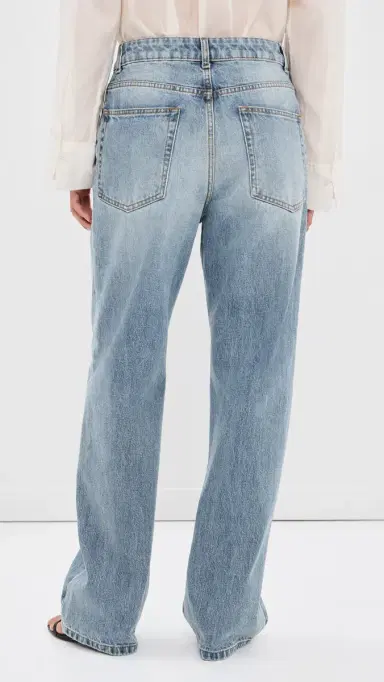 Róhe Bruun Signature Baggy Denim Jeans Classic Blue | Thumbnail 4 Róhe Bruun Signature Baggy Denim Jeans Classic Blue | Thumbnail 4