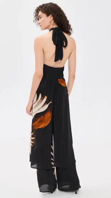 FARM Rio Ammonite Tunic Ammonite Placed Black | Thumbnail 3 FARM Rio Ammonite Tunic Ammonite Placed Black | Thumbnail 3