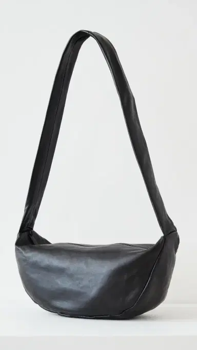 St. Agni Soft Crescent Bag Black One Size | Thumbnail 2 St. Agni Soft Crescent Bag Black One Size | Thumbnail 2