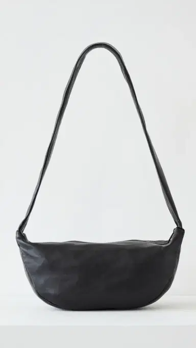St. Agni Soft Crescent Bag Black One Size | Thumbnail 4 St. Agni Soft Crescent Bag Black One Size | Thumbnail 4