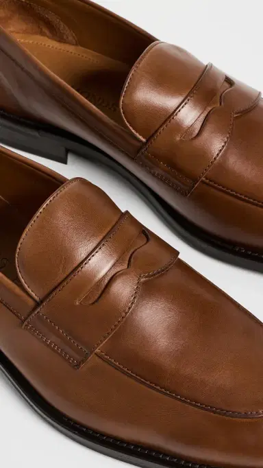 Allen Edmonds Como Leather Loafers Chili | Thumbnail 5 Allen Edmonds Como Leather Loafers Chili | Thumbnail 5