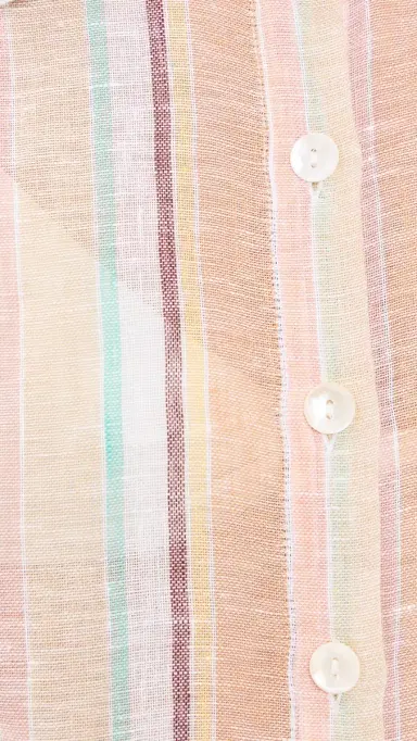 vitamin A Playa Linen Boyfriend Shirt and Dunes tripe | Thumbnail 6 vitamin A Playa Linen Boyfriend Shirt and Dunes tripe | Thumbnail 6