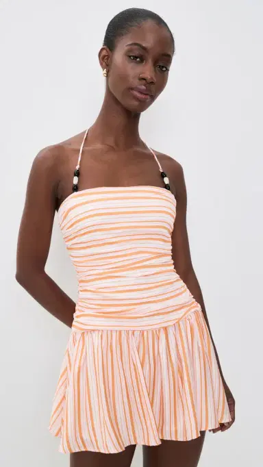 Seven Wonders arianna ini Dress Pink/Orange Stripe | Thumbnail 2 Seven Wonders arianna ini Dress Pink/Orange Stripe | Thumbnail 2