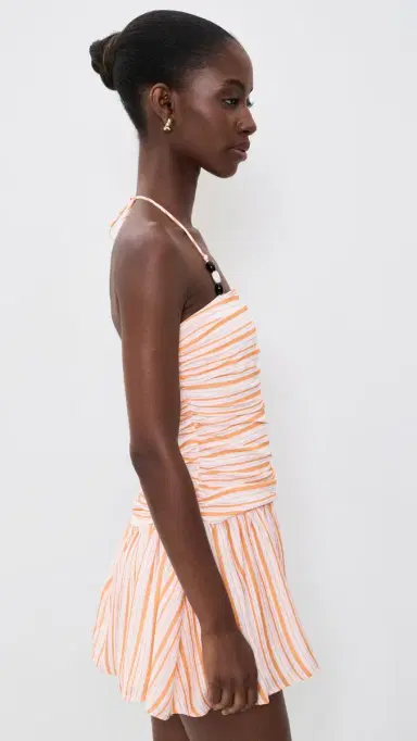 Seven Wonders arianna ini Dress Pink/Orange Stripe | Thumbnail 4 Seven Wonders arianna ini Dress Pink/Orange Stripe | Thumbnail 4