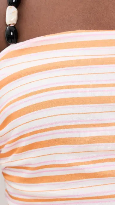 Seven Wonders arianna ini Dress Pink/Orange Stripe | Thumbnail 6 Seven Wonders arianna ini Dress Pink/Orange Stripe | Thumbnail 6