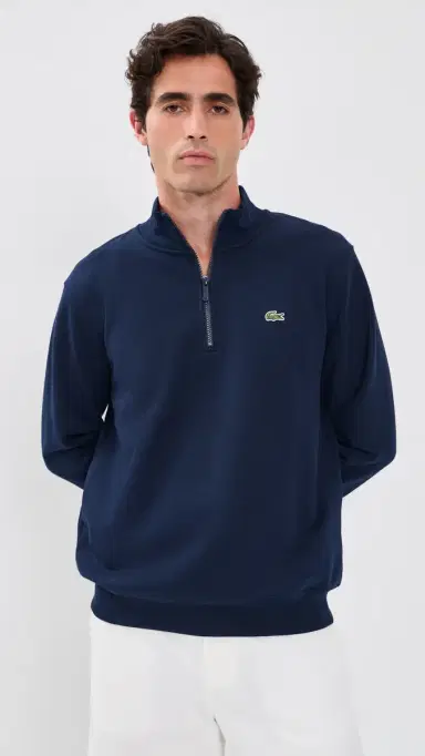 Lacoste Zip Up Sweatshirt | Thumbnail 2 Lacoste Zip Up Sweatshirt | Thumbnail 2