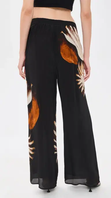 FARM Rio Ammonite mocked Pants Ammonite Placed Black | Thumbnail 3 FARM Rio Ammonite mocked Pants Ammonite Placed Black | Thumbnail 3