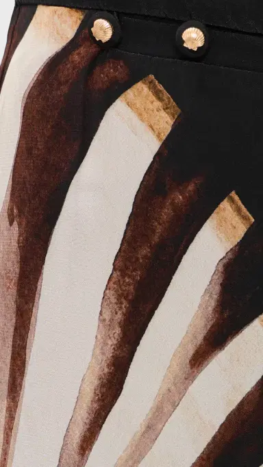 FARM Rio Ammonite mocked Pants Ammonite Placed Black | Thumbnail 6 FARM Rio Ammonite mocked Pants Ammonite Placed Black | Thumbnail 6