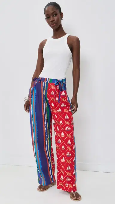 Coniglio Palm Beach Mixed Move and Groove Snap Pants Variegated Stripe | Thumbnail 5 Coniglio Palm Beach Mixed Move and Groove Snap Pants Variegated Stripe | Thumbnail 5