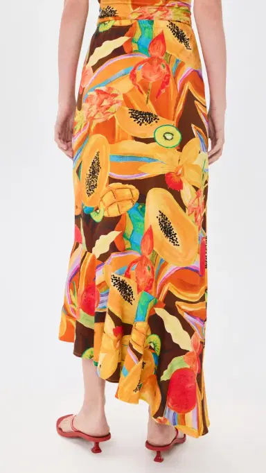 Never Fully Dressed Rio Asymmetric Skirt Multi | Thumbnail 3 Never Fully Dressed Rio Asymmetric Skirt Multi | Thumbnail 3