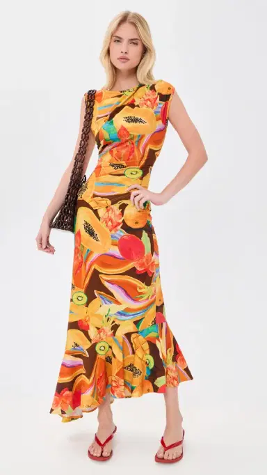 Never Fully Dressed Rio Asymmetric Skirt Multi | Thumbnail 5 Never Fully Dressed Rio Asymmetric Skirt Multi | Thumbnail 5