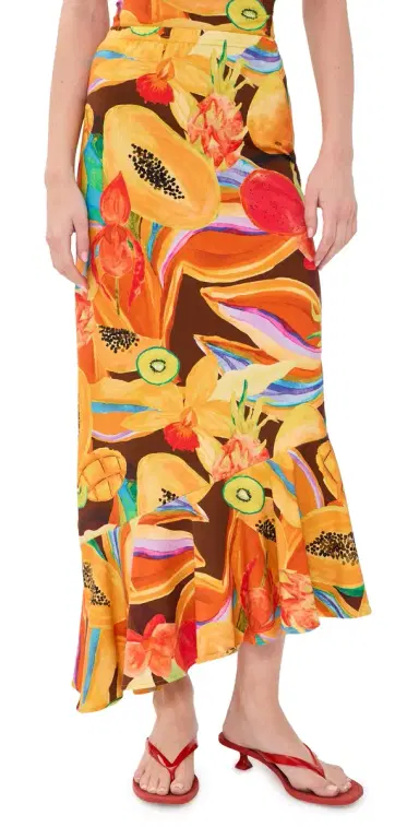 Never Fully Dressed Rio Asymmetric Skirt Multi | Thumbnail 1 Never Fully Dressed Rio Asymmetric Skirt Multi | Thumbnail 1