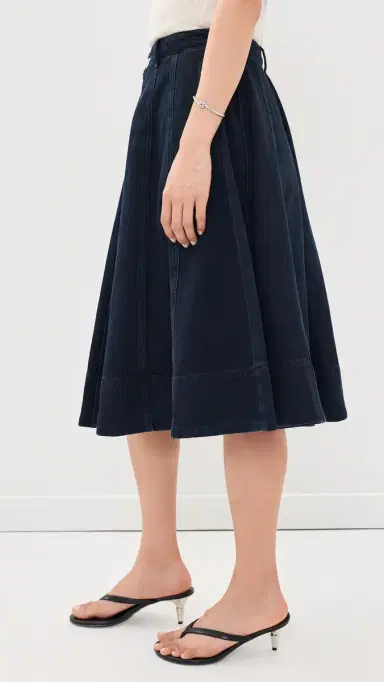 ALIGNE Lana Denim Midi Skirt Blue Black | Thumbnail 4 ALIGNE Lana Denim Midi Skirt Blue Black | Thumbnail 4